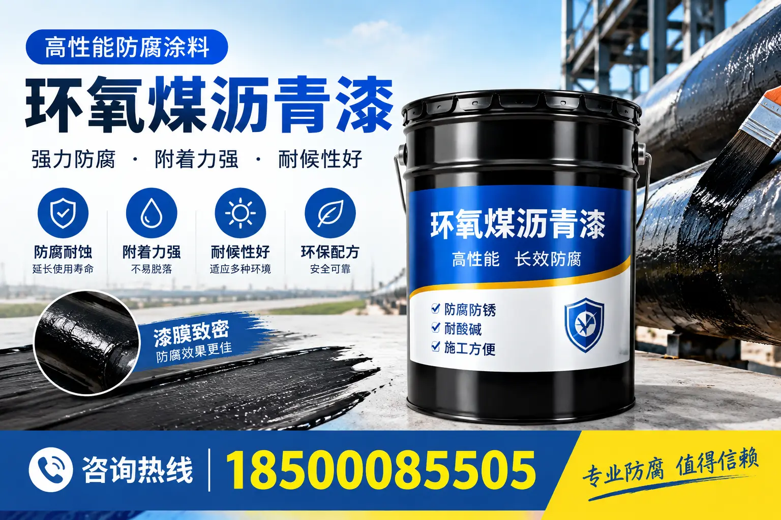 环氧煤沥青漆使用中的常见问题解答,开封用户必看
